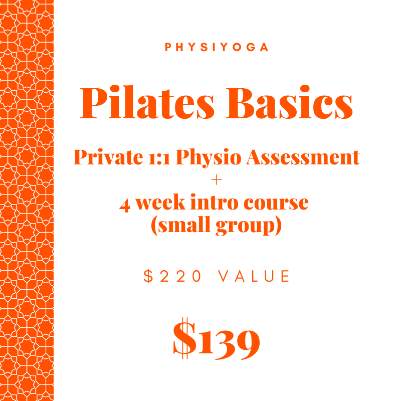 PhysiYoga Basics Pilates Intro Course